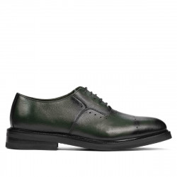Elegante Herrenschuhe 937 a grün