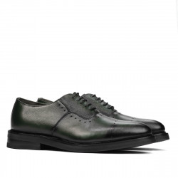 Elegante Herrenschuhe 937 a grün