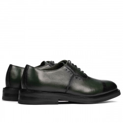 Elegante Herrenschuhe 937 a grün