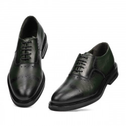 Elegante Herrenschuhe 937 a grün