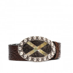 Unisex Gürtel 02ld dunkelbraun