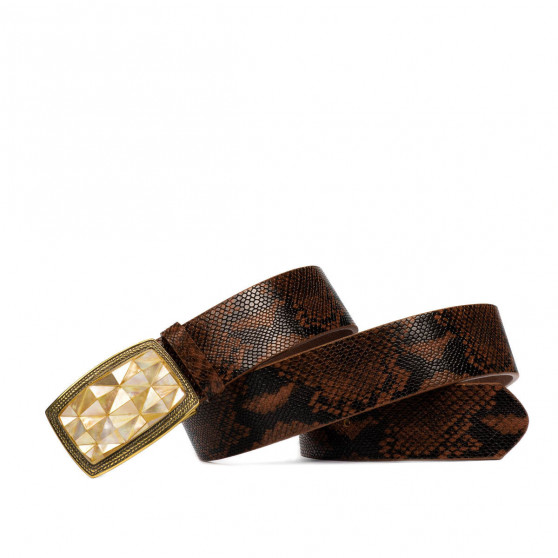 Unisex Gürtel 03ld Braun Unisex Gürtel 03ld Braun