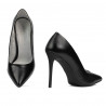 Elegante Damenschuhe 1289 schwarz