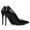 Elegante Damenschuhe 1289 schwarz