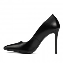 Elegante Damenschuhe 1289 schwarz
