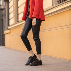 Casual/Sport Schuhe 6035 schwarz kombiniert