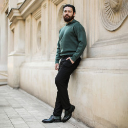 Elegante Herrenschuhe 937 a grün lifestyle