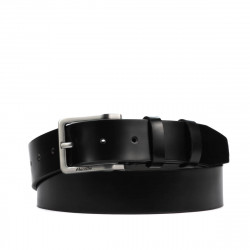Herrengürtel 60b schwarz glänzend