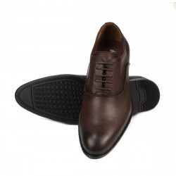 Elegante Herrenschuhe 876 a Kaffee