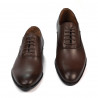 Elegante Herrenschuhe 876 a Kaffee