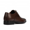 Elegante Herrenschuhe 876 a Kaffee