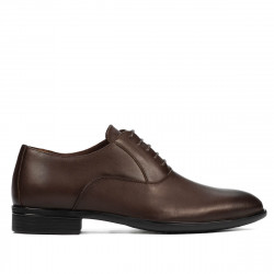 Elegante Herrenschuhe 876 a Kaffee