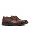 Elegante Jugend-Schuhe 381 in Cognac