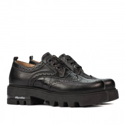 Damen Freizeitschuhe 6047 schwarz kombiniert