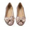 Damen Ballerinas 6050 in verwaschenem Rosa kombiniert