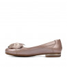 Damen Ballerinas 6050 in verwaschenem Rosa kombiniert