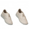 Damenmokassins 6045 beige