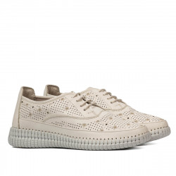Damenmokassins 6045 beige