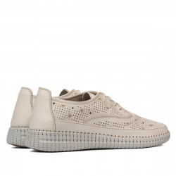 Damenmokassins 6045 beige
