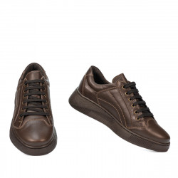 Jugendsportschuhe 382 Kaffee