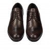 Elegante Herrenschuhe 940m a Kaffee