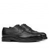 Elegante Herrenschuhe 939 schwarz