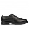 Elegante Herrenschuhe 939 schwarz