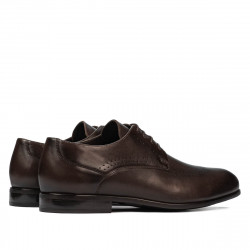 Elegante Herrenschuhe 940 A Kaffee