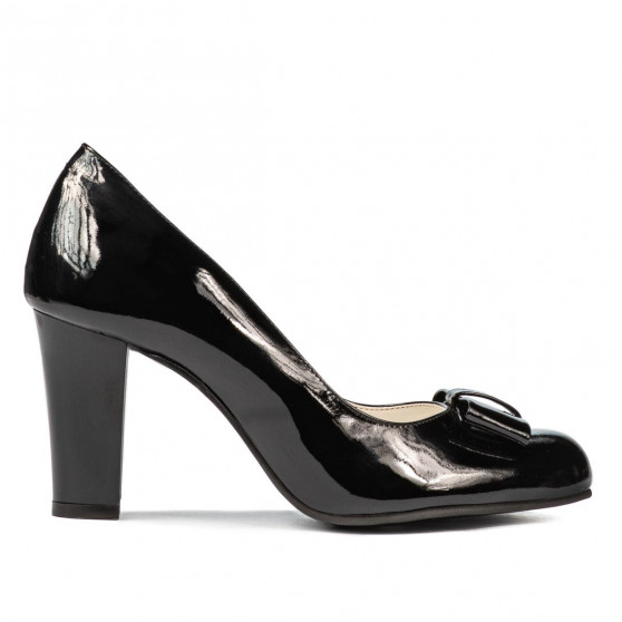Elegante Damenschuhe 1245 Schwarz Lack Elegante Damenschuhe 1245 Schwarz Lack