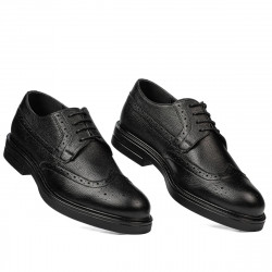 Elegante Herrenschuhe 939m schwarz
