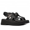 Damensandalen 5083 schwarz