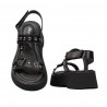 Damensandalen 5083 schwarz