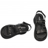 Damensandalen 5083 schwarz