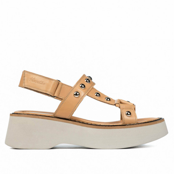 Damen Sandalen 5083 Camel Damen Sandalen 5083 Camel