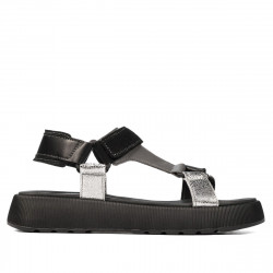 Damen Sandalen 5082 schwarz kombiniert