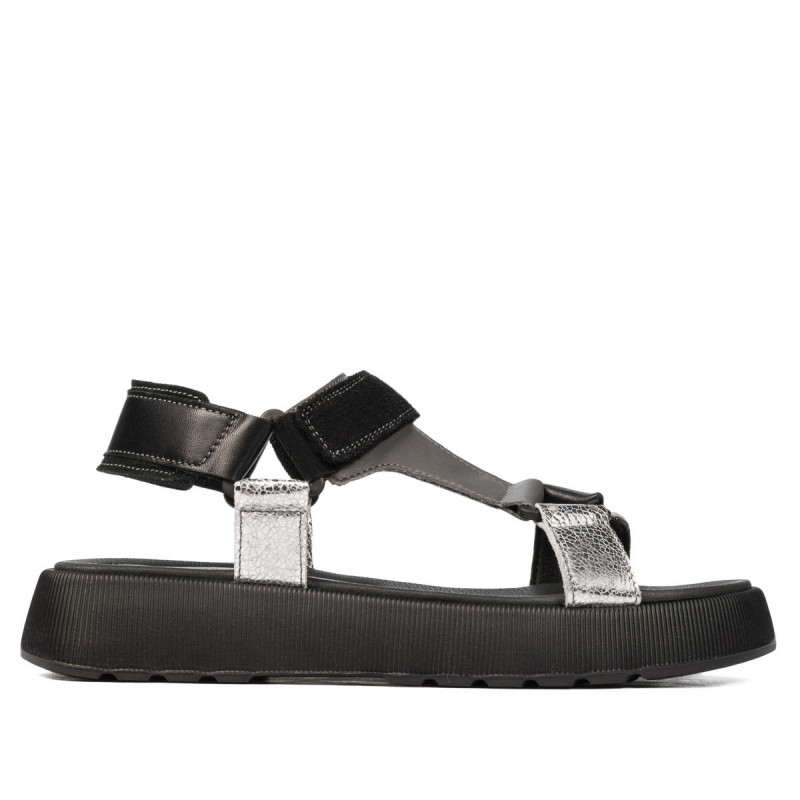Damen Sandalen 5082 schwarz kombiniert