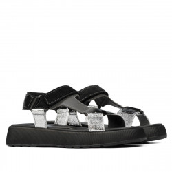 Damen Sandalen 5082 schwarz kombiniert