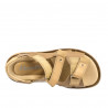 Kindersandalen 318 camel kombiniert