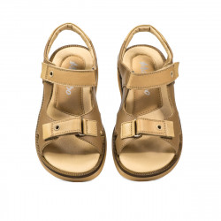 Kindersandalen 318 camel kombiniert