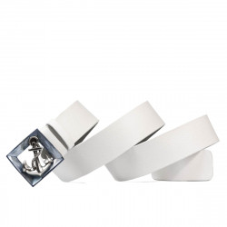 Unisex Gürtel 06ld Biz Weiß