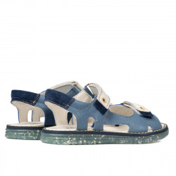 Kinder Sandalen 318 Blau kombiniert