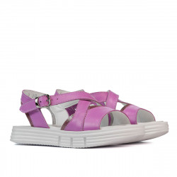 Kinder Sandalen 540 lila kombiniert