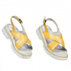 Damensandalen 5085 gelb