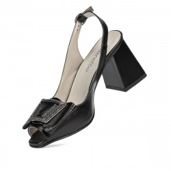 Damensandalen 1292 schwarz