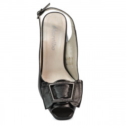 Damensandalen 1292 schwarz