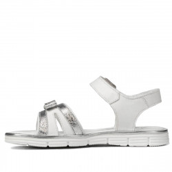 Kinder Sandalen 539 Weiß kombiniert