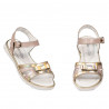539 Lackkombination Kinder Sandalen in Nude