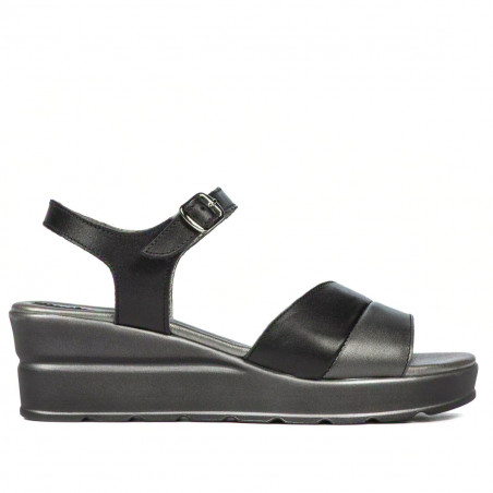 Damensandalen 5087 Schwarz Kombiniert