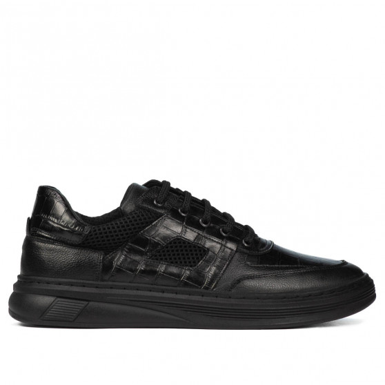 Sportliche Schuhe 942 in Schwarz kombiniert Sportliche Schuhe 942 in Schwarz kombiniert