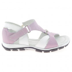 Kleinkinder-Sandalen 09c lila+weiß 1